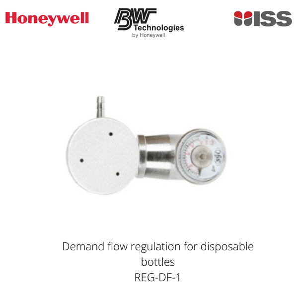 REG-DF-1 Honeywell Demand Flow Regulator For disposable bottles and aluminium threaded steel valves