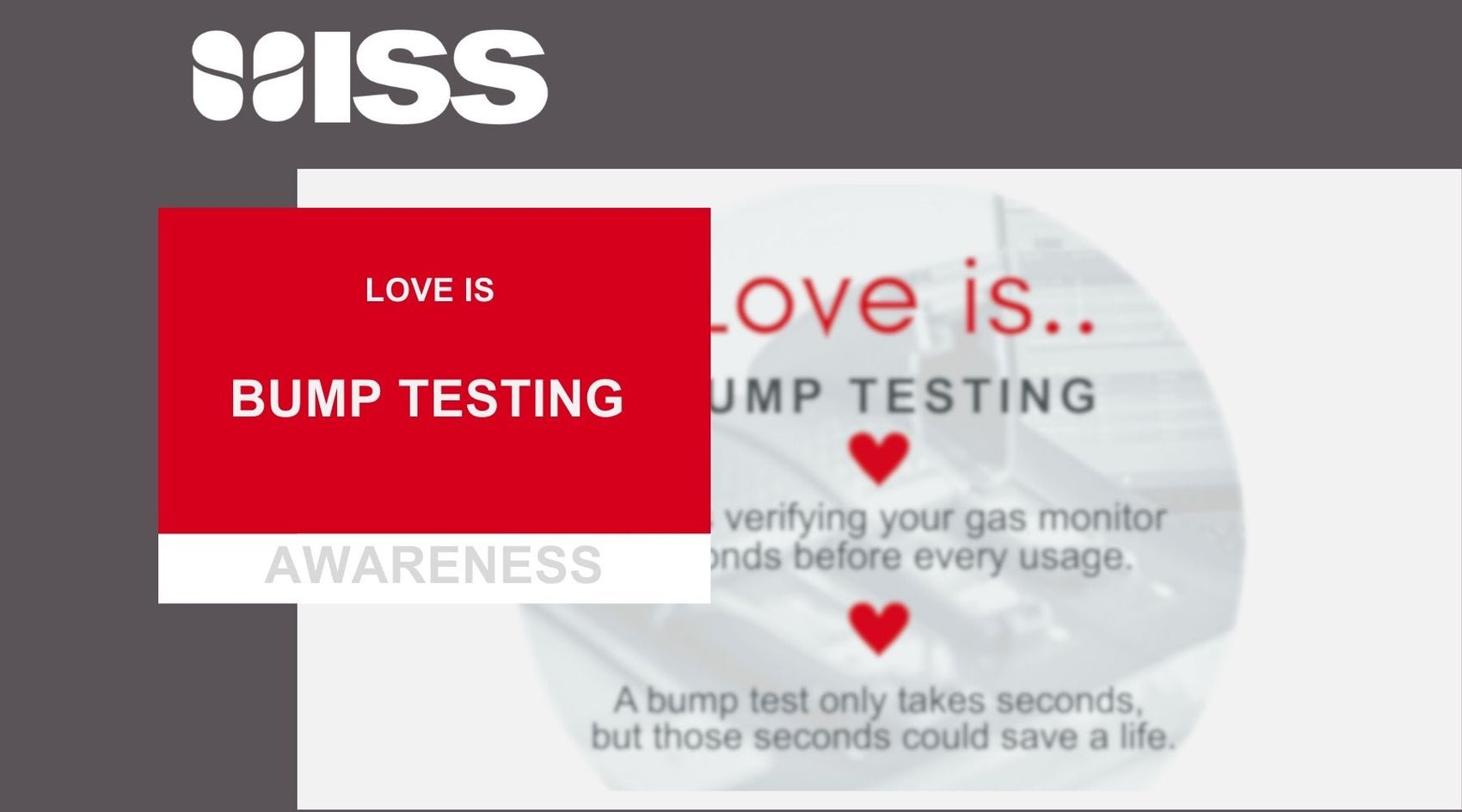 Love Is . . . BUMP TESTING