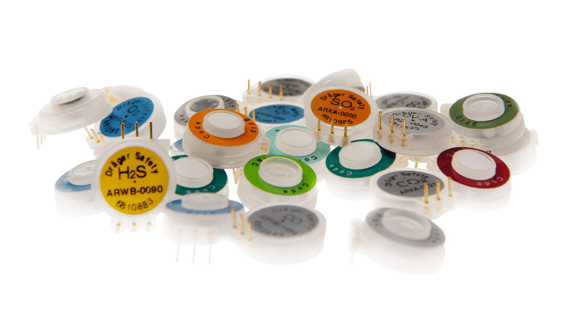 Teal-coloured HCN Dräger Sensor for X-am 2500 