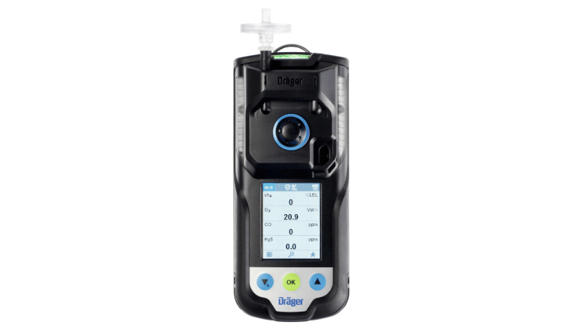Drager x am 3500 portable multi-gas personal detector with display screen