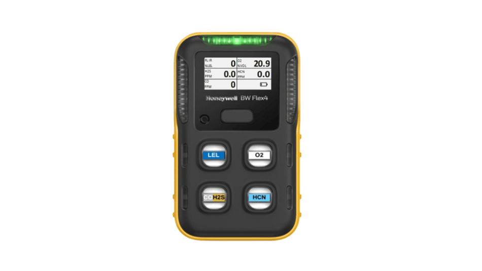 Honeywell BW Flex 4 - 5 Multi-Gas Detector