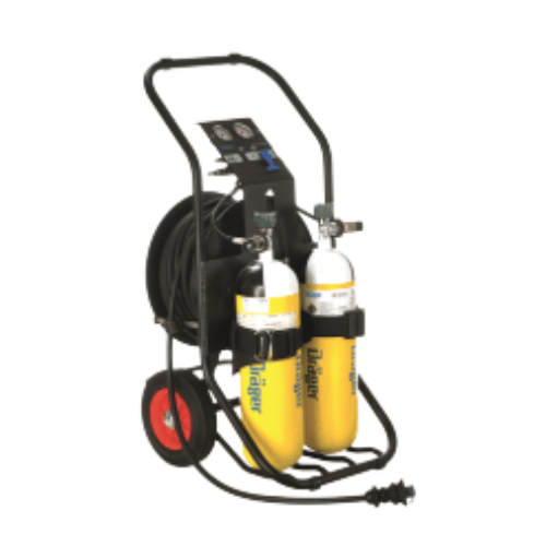 Dräger Dräger Breathing Apparatus Accessories 3352228 Dräger PAS AIRPACK 1 Trolley, Reducer and hose reel with 50 m hose