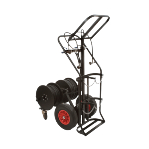Dräger Dräger Breathing Apparatus Accessories 3352236 Dräger PAS AIRPACK 2 Trolley, 2 Pneumatics, 2 Hose Reels complete with Lifting Eye