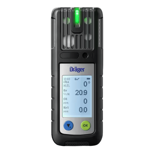 Drager X-am 2800, Ex, Oxygen O2, Carbon monoxide CO, Hydrogen Sulphide H2S, includes battery