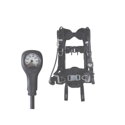 Dräger Dräger Breathing Apparatus 3709501 Dräger PSS AirBoss Active SCS, HA, DIN Cylinder Thread Connection Modular Waistpad