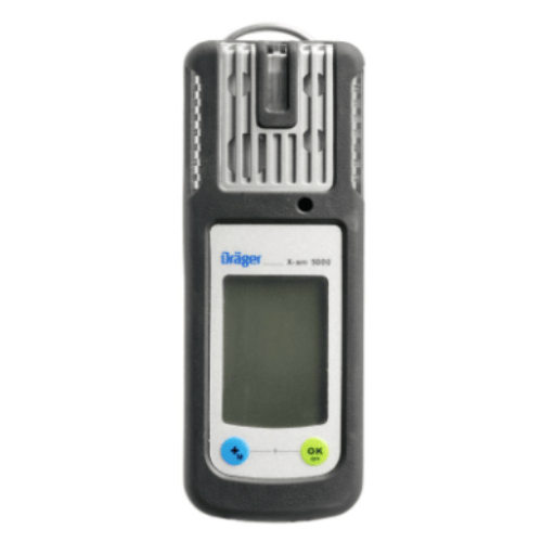 Drager X am 5000 portable multi gas detector personal monitor with display screen