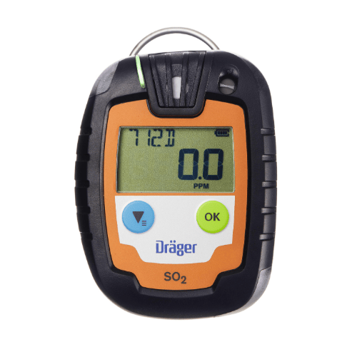 Drager Pac 6000 Sulphur Dioxide Portable Single Gas Personal Gas Monitor