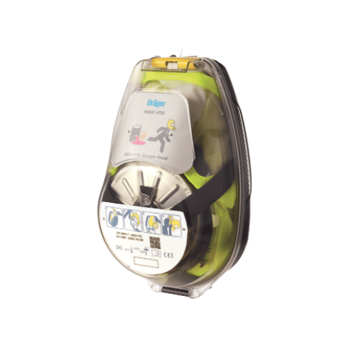 The Drager Parat 4730 is a robust escape hood from Draeger Safety.