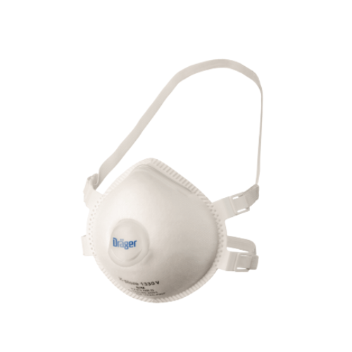 Dräger Half mask Small/ Medium - Dräger X-plore®1330 FFP3 V (3951216) Dräger X-plore 1330 FFP3 V S/M (3951216) or M/L (3951217).