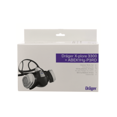 Dräger Dräger Respiratory Protection Dräger X-plore® 3300 Chemical Set