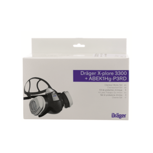 Dräger Dräger Respiratory Protection Dräger X-plore® 3300 Chemical Set