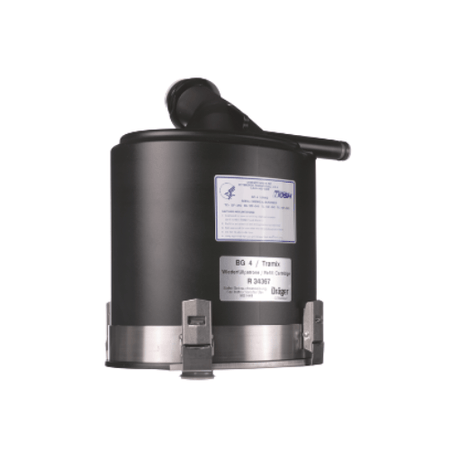 Dräger Dräger Breathing Apparatus Accessories R34367 Dräger CO2 Absorber Refillable cartridge translucent, requires dust filter and Drägersorb