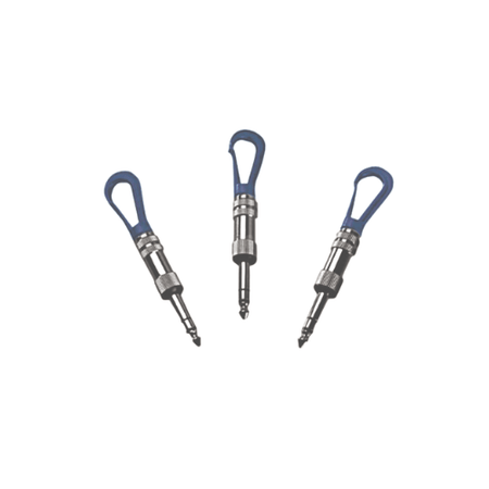 Dräger R54997 Dräger Plug long time use, blue (set of 10)