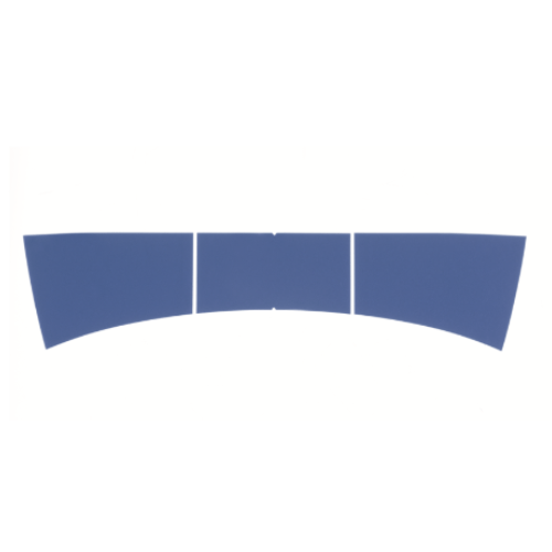 Dräger R79143 Dräger HPS 7000 reflective strips back H1, blue