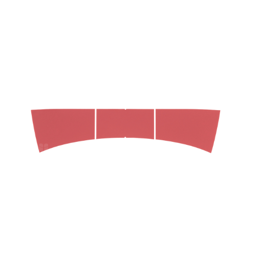 Dräger R79467 Dräger HPS 7000 reflective strips back H2, red