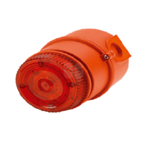 Honeywell Analytics Honeywell Audio/Visual Devices HAHAVXAIABXXR Honeywell Combination Visual & Audible Alarm, Red encl., 23 cd, 49 tone(3 stage), Red lens