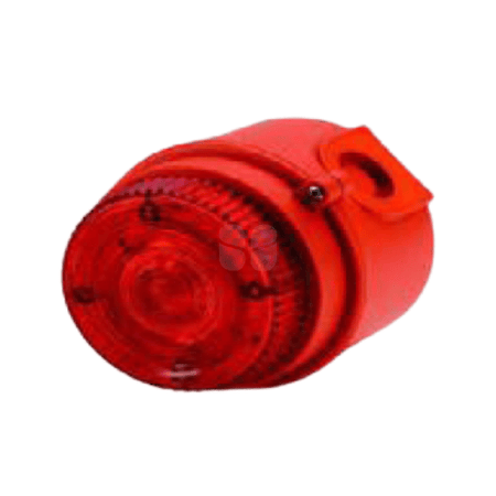 Honeywell Analytics Honeywell Audio/Visual Devices HAHV23AIABXXR Honeywell Intrinsically Safe Visual Alarm, Red encl., 23 cd LED, Red lens