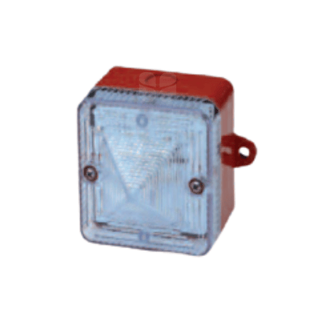 Honeywell Analytics Honeywell Audio/Visual Devices HASV25XXABXXR Honeywell 24 Vdc, Safe Area, 250 cd Xenon, Red Encl., Red Lens