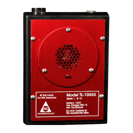 Honeywell Analytics FS20X and FS24X Flame Detectors TL-1055 Honeywell IR Test lamp for testing FSX detectors, non-explosion proof version. Incl universal
 charger
