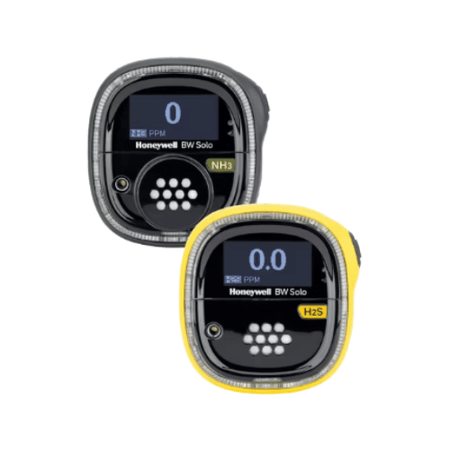 Honeywell BW Technologies Portables Honeywell BWâ„¢ Solo - Chlorine(Clâ‚‚) Wireless | Yellow/Black | BWS1-C-Y/BWS1-C-B