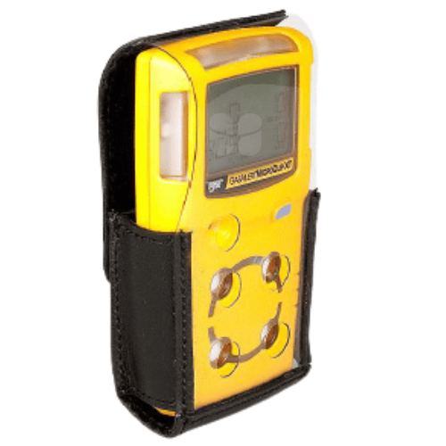 Honeywell BW Technologies Portables Honeywell BW MicroClip Series MC2-LC-1 Honeywell Black leather and PVC carrying holster GasAlert MicroClip XL and X3