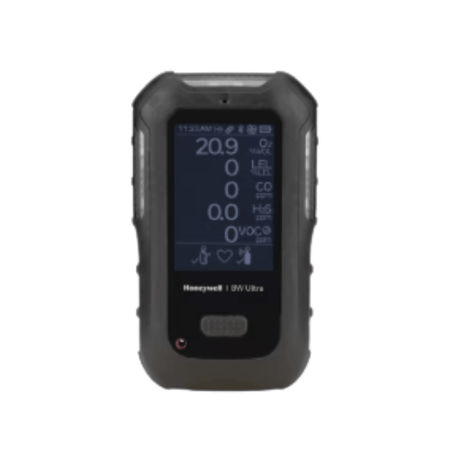 Honeywell Honeywell BW™ Ultra 5-gas detector (O₂, LEL, H₂S, CO, CO₂ IR) Black Housing (Europe/UK/North America)