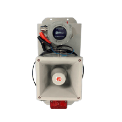 Honeywell MeshGuard Honeywell WA100 DC Wireless Alarm bar, safe Area truck mount, 2.4 GHz ATEX RAEPoint P/N: F08-E002-0C0