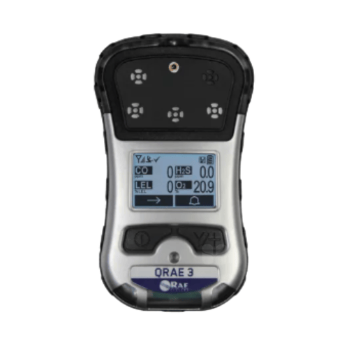 Honeywell RAE Systems QRAE 3 One-to-Four-Gas Detector (PGM-25XX Series) Honeywell QRAE3 PGM-2500 Pumped ATEX LEL / H₂S / CO / O₂ -  Li-ion / Non-Wireless P/N: M020-12111-111