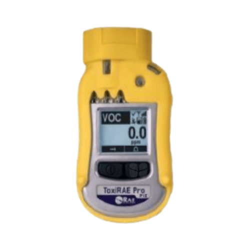 Honeywell RAE Systems ToxiRAE Pro Single-Gas Monitors Pro/10.6 eV PID (0.1 - 2,000 ppm range, 50 ppb res.)/Datalogging - Yellow. 