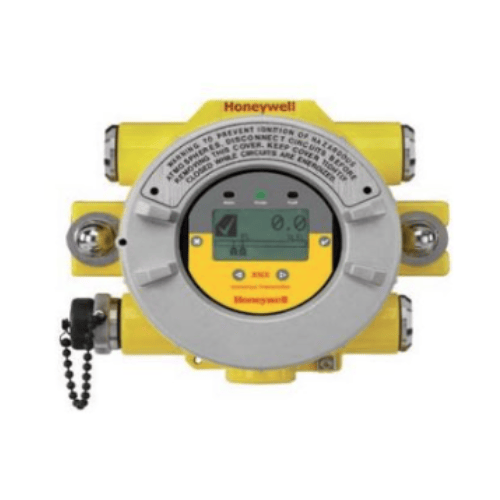 Honeywell gas detector on a white background