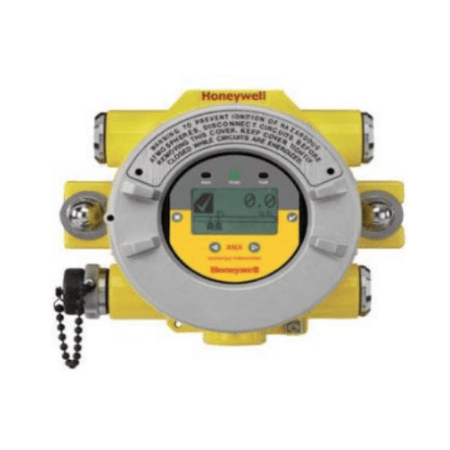 Honeywell gas detector on a white background