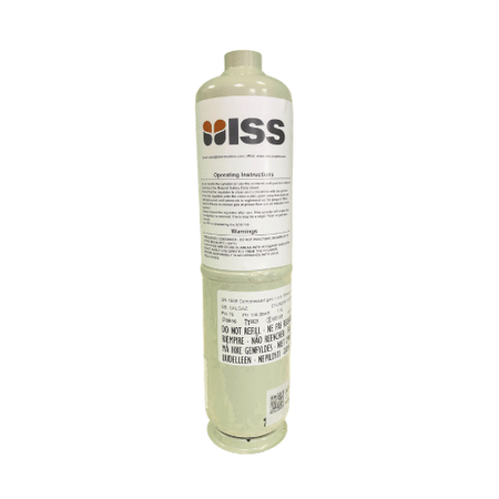 Industrial Safety Services Calibration Gas ISS Certified Calibration Gases 191ppm Ethanol - Nitrogen (N2) Balance  6D (1000psi) P/N:C003432