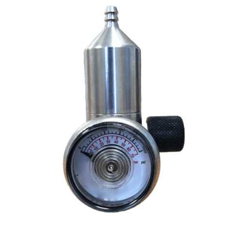 Industrial Safety Services ISS Gas 735 Stainless Steel Fixed Flow Regulator 0.5LPM P/N:C018941