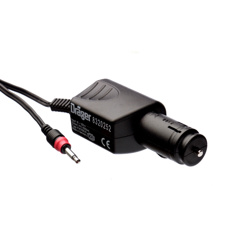 Dräger Alcotest® 6820 Vehicle charging cable 12 V