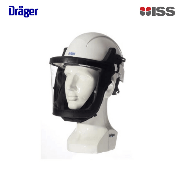 Dräger X-plore 8000 Helmet with Visor, White
