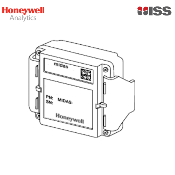 MIDAS-L-O2S Honeywell Oxygen (O2) 3 year warranty Range: 0.2-25% v/v Midas® Sensor Cartridge