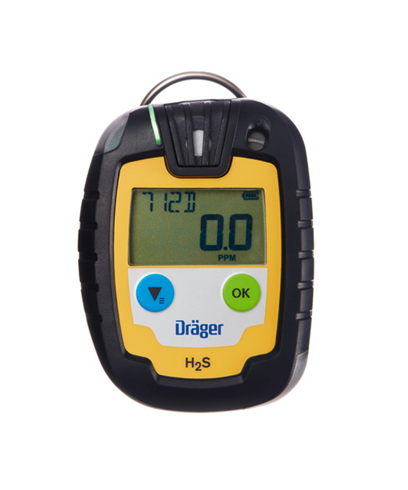 Dräger PAC 6000 Hydrogen Sulphide (H2S) Personal Gas Monitor Part No. 8326320