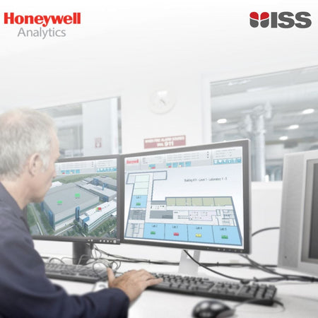 Honeywell Analytics Honeywell GDVS - Gas Detection Visualisation Solutions 90122-A-9051 Honeywell GDVS Configuration, up to 64 points