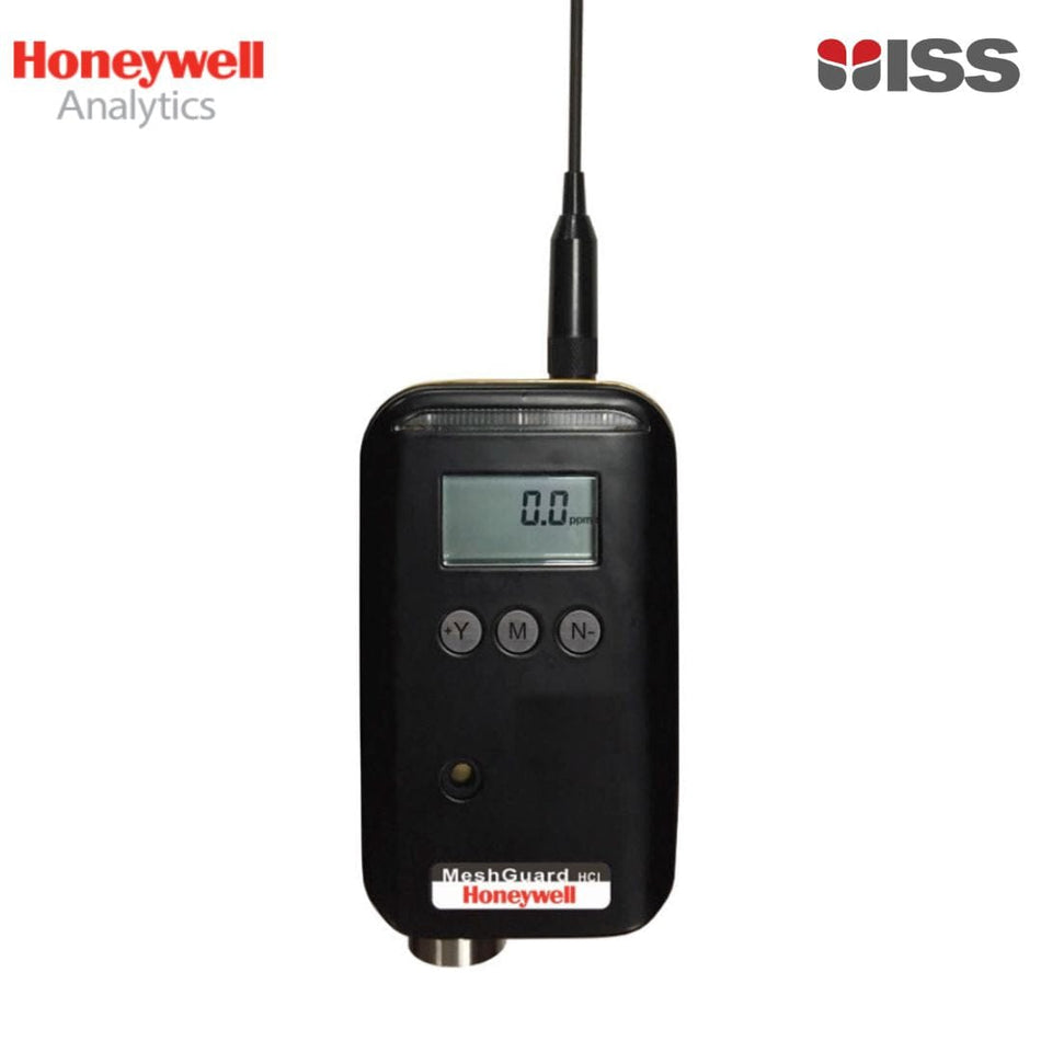 Honeywell Analytics MeshGuard Stainless Steel D01-S001-111- MeshGuard SS Hydrogen Sulfide H₂S Range: 0 to 100 ppm 0.1 ppm Resolution Honeywell MeshGuard Stainless Steel Detectors