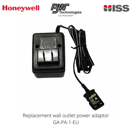 Honeywell BW Technologies Portables Honeywell GasAlertQuattro GA-PA-1-NA Honeywell Replacement wall outlet power adaptor (North America)
